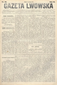 Gazeta Lwowska. 1882, nr 45