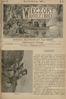 Wieczory Rodzinne : tygodnik illustrowany dla dzieci. R. 6, 1885, no. 31