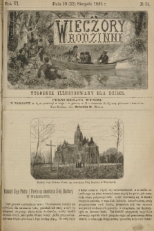 Wieczory Rodzinne : tygodnik illustrowany dla dzieci. R. 6, 1885, no. 34