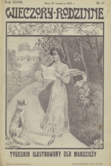 Wieczory Rodzinne : tygodnik ilustrowany dla młodzieży. R. 33, 1912, nr 17