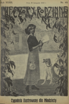 Wieczory Rodzinne : tygodnik ilustrowany dla młodzieży. R. 33, 1912, nr 48