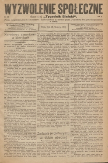 Wyzwolenie Społeczne : pismo zorganizowanych robotników i małorolników. R.2, 1919, nr 26