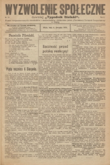 Wyzwolenie Społeczne : pismo zorganizowanych robotników i małorolników. R.2, 1919, nr 31