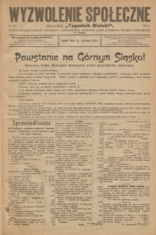 Wyzwolenie Społeczne : pismo zorganizowanych robotników i małorolników. R.2, 1919, nr 34