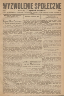 Wyzwolenie Społeczne : pismo zorganizowanych robotników i małorolników. R.2, 1919, nr 45