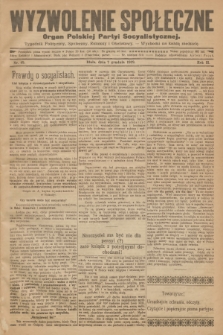 Wyzwolenie Społeczne : pismo zorganizowanych robotników i małorolników. R.2, 1919, nr 49