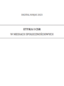 Etyka i CSR w mediach społecznościowych : Digital Ninjas 2023