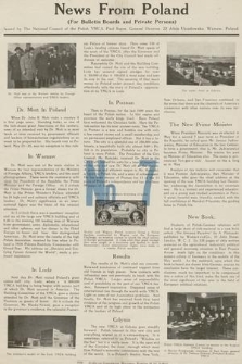 News from Poland. R. 1, 1933, nr 7