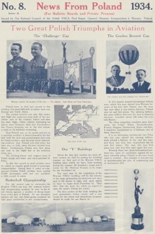 News from Poland. R. 2, 1934, nr 8