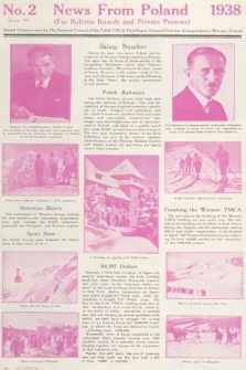 News from Poland. R. 6, 1938, nr 2