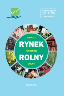 Rynek Rolny : analizy, tendencje, oceny : biuletyn miesięczny. 2011, grudzień