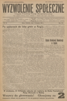 Wyzwolenie Społeczne : organ Polskiej Partji Socjalistycznej : pismo polityczne, społeczne, rolnicze i oświatowe. R.7, 1924, nr 45