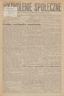 Wyzwolenie Społeczne : organ Polskiej Partji Socjalistycznej : pismo polityczne, społeczne, rolnicze i oświatowe. R.10, 1927, nr 2