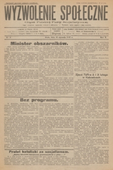 Wyzwolenie Społeczne : organ Polskiej Partji Socjalistycznej : pismo polityczne, społeczne, rolnicze i oświatowe. R.10, 1927, nr 3