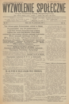 Wyzwolenie Społeczne : organ Polskiej Partji Socjalistycznej : pismo polityczne, społeczne, rolnicze i oświatowe. R.10, 1927, nr 43