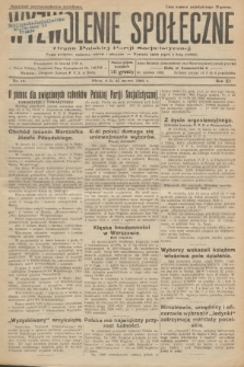 Wyzwolenie Społeczne : organ Polskiej Partji Socjalistycznej : pismo polityczne, społeczne, rolnicze i oświatowe. R.11, 1928, nr 13