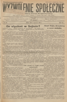 Wyzwolenie Społeczne : organ Polskiej Partji Socjalistycznej : pismo polityczne, społeczne, rolnicze i oświatowe. R.11, 1928, nr 23