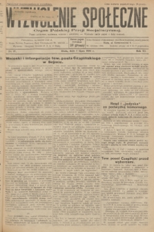 Wyzwolenie Społeczne : organ Polskiej Partji Socjalistycznej : pismo polityczne, społeczne, rolnicze i oświatowe. R.11, 1928, nr 27