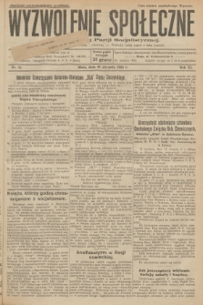 Wyzwolenie Społeczne : organ Polskiej Partji Socjalistycznej : pismo polityczne, społeczne, rolnicze i oświatowe. R.11, 1928, nr 35