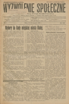 Wyzwolenie Społeczne : organ Polskiej Partji Socjalistycznej : pismo polityczne, społeczne, rolnicze i oświatowe. R.12, 1929, nr 2