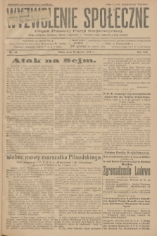 Wyzwolenie Społeczne : organ Polskiej Partji Socjalistycznej : pismo polityczne, społeczne, rolnicze i oświatowe. R.12, 1929, nr 10