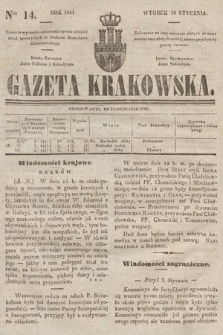 Gazeta Krakowska. 1841, nr 14