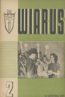 Wiarus : dwutygodnik dla podoficerów i aktywu żołnierskiego W.P. R. 1, 1947, nr 2