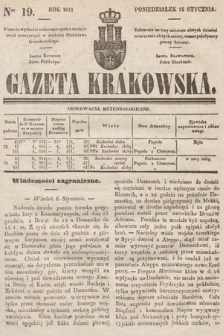 Gazeta Krakowska. 1841, nr 19