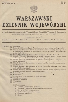 Warszawski Dziennik Wojewódzki. 1928, nr 8
