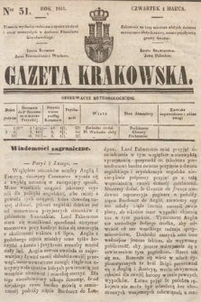 Gazeta Krakowska. 1841, nr 51