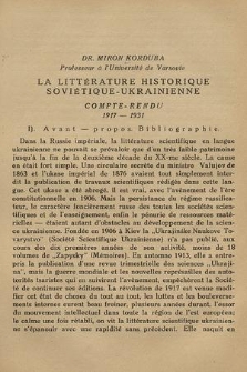 Bulletin d'Information des Sciences Historiques en Europe Orientale. T. VII, 1937, Fascicules 3/4