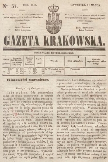 Gazeta Krakowska. 1841, nr 57