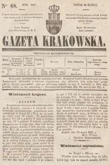 Gazeta Krakowska. 1841, nr 68