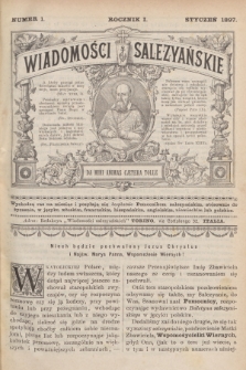 Wiadomości Salezyańskie. R.1, 1897, Nr 1