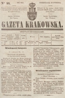 Gazeta Krakowska. 1841, nr 88