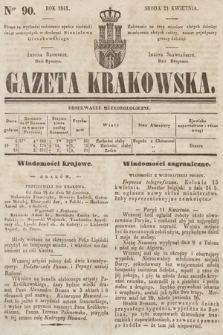 Gazeta Krakowska. 1841, nr 90