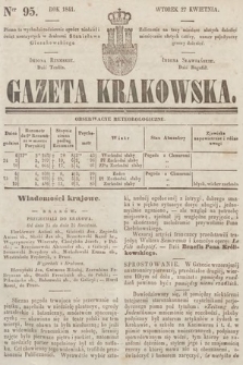 Gazeta Krakowska. 1841, nr 95