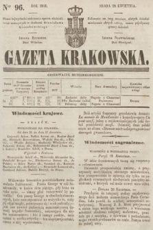 Gazeta Krakowska. 1841, nr 96