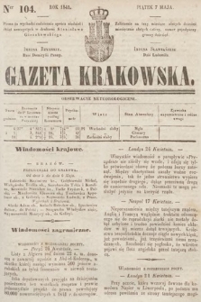 Gazeta Krakowska. 1841, nr 104