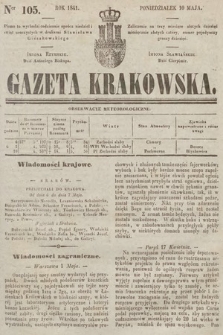 Gazeta Krakowska. 1841, nr 105