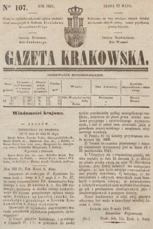 Gazeta Krakowska. 1841, nr 107