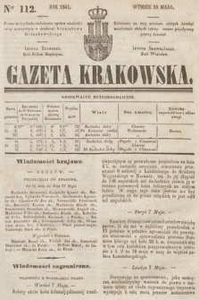 Gazeta Krakowska. 1841, nr 112
