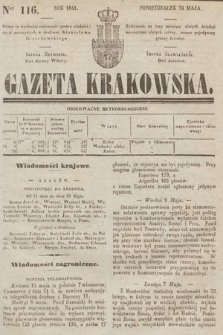 Gazeta Krakowska. 1841, nr 116