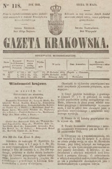 Gazeta Krakowska. 1841, nr 118