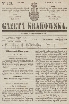 Gazeta Krakowska. 1841, nr 122