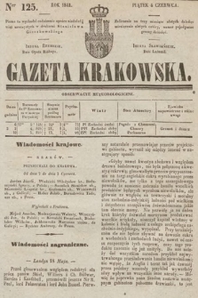 Gazeta Krakowska. 1841, nr 125