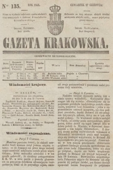 Gazeta Krakowska. 1841, nr 135