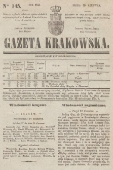 Gazeta Krakowska. 1841, nr 145