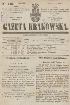 Gazeta Krakowska. 1841, nr 146