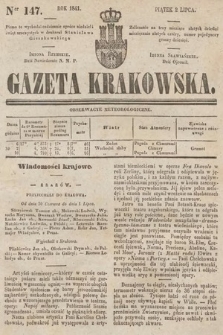 Gazeta Krakowska. 1841, nr 147